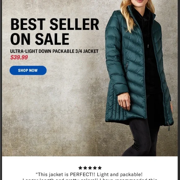 32 Degrees Down Jacket - Picture 4 of 4